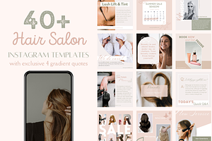 Beauty Salon Instagram Template