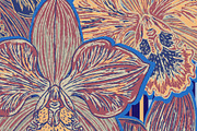 Orchid Floral Retro Botanical Flower, a Pattern Graphic by NayaChu (Thumbnail 7 of 9)