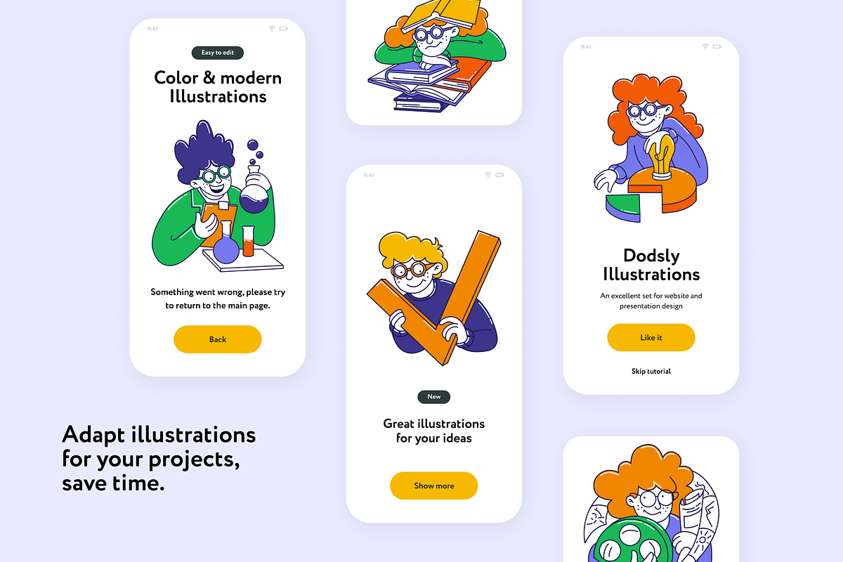 Dodsly Doodle Illustrations, a Technology Illustration by Welovegraphics (Photo 3 of 7)