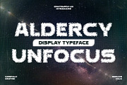 Aldercy Unfocus, a Sans Serif Font by Craft Supply Co. (Thumbnail 1 of 8)