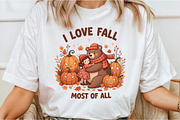 I Love Fall Most of All Png, an Illustration by DreamCafeArt (Thumbnail 3 of 7)