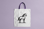 Bold Horse Minimal Logo, a Branding & Logo Template by Vectorium Studio (Thumbnail 3 of 3)