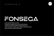 QOBAR - font for logos, a Sans Serif Font by Vroz Studio (Thumbnail 3 of 7)