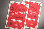 Christmas Celebration Flyer, a Flyer Template by KMZVR.Lab (Thumbnail 2 of 4)