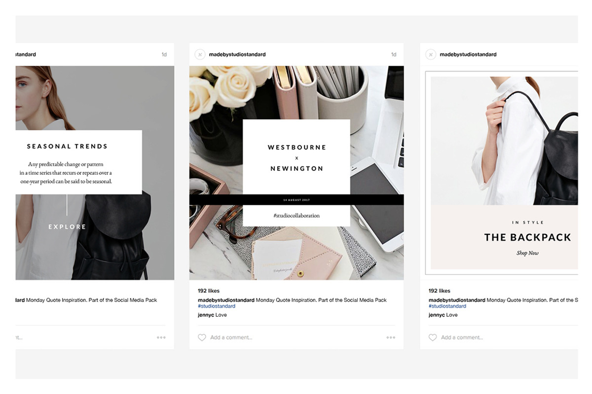 Lifestyle Social Media Pack, a Social Media Template by Studio Standard (Photo 7 of 7)