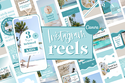 Instagram Reel Covers, a Social Media Template by Oh So Social Boutique