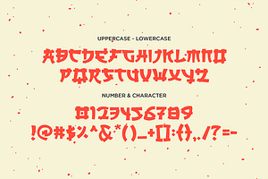 SAIKYO - Japanese Font