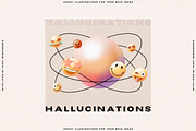 Hallucinations - 3D Illusion, an Object Graphic by nadispasibenko (Thumbnail 1 of 17)