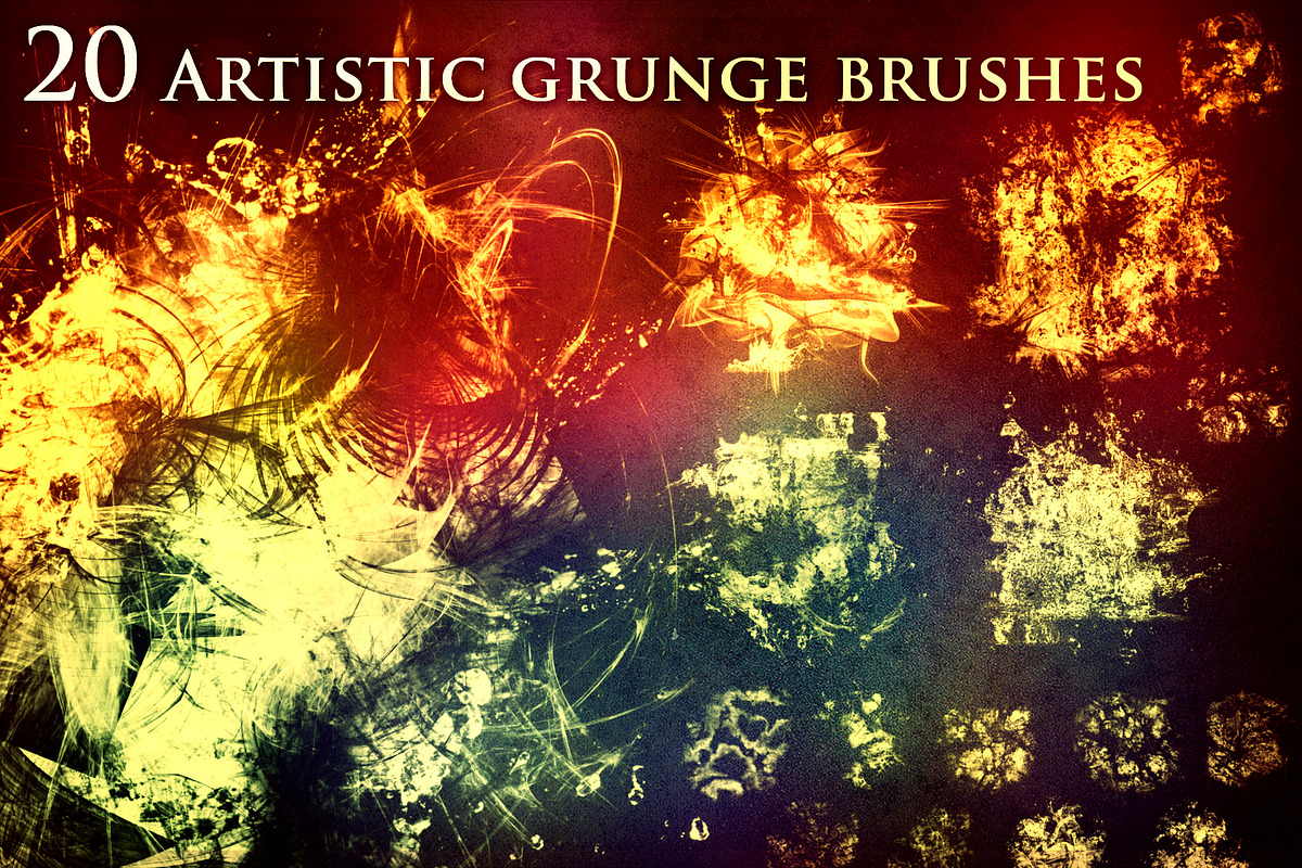 1500+ Brushes Megapack, a Brush Add-On by xresch (Photo 17 of 20)