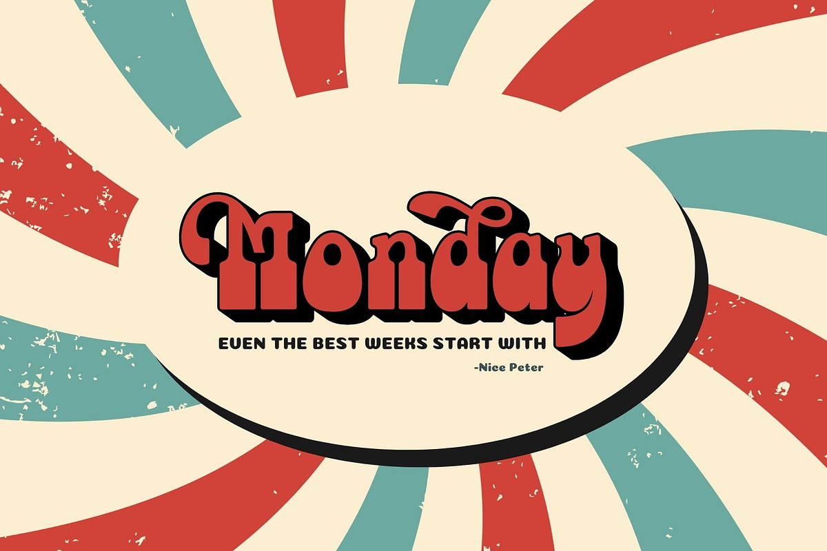 Retro Styla - Retro Font, a Font by Nirmana Visual (Photo 4 of 10)