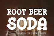 Retro Display Font - Root Beer Soda, a Handwritten Font by ZoloDesignHub (Thumbnail 9 of 9)