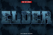 Elder 3D editable text effect, a Layer Style Add-On by Hello Muh (Thumbnail 1 of 2)
