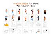 Real Estate Flat Illustrations, a Person Illustration by Vectors Market (Thumbnail 4 of 8)