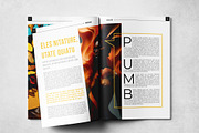 Magazine Layout Template, a Magazine Template by Grkic Creative (Thumbnail 10 of 13)
