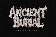Beside Horizon | Natural Death Metal, a Symbol Font by Masyafi Studio (Thumbnail 6 of 8)