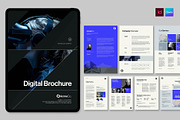 Digital Brochure Template, a Brochure Template by BrandPacks (Thumbnail 1 of 6)