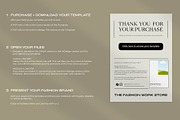 Fashion Lookbook Template, a Templates & Theme by The Fashion Work Store (Thumbnail 5 of 5)