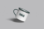 Enamel Mug Mockup, a Product Mockup by ZifaraDesign (Thumbnail 3 of 5)