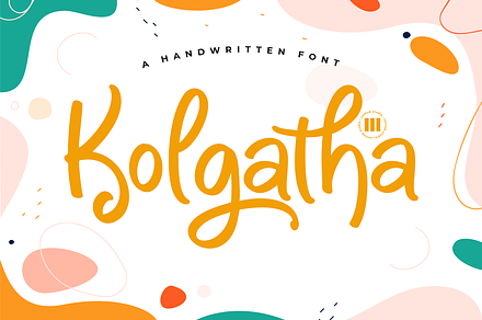 Kolgatha | A Handwritten Font