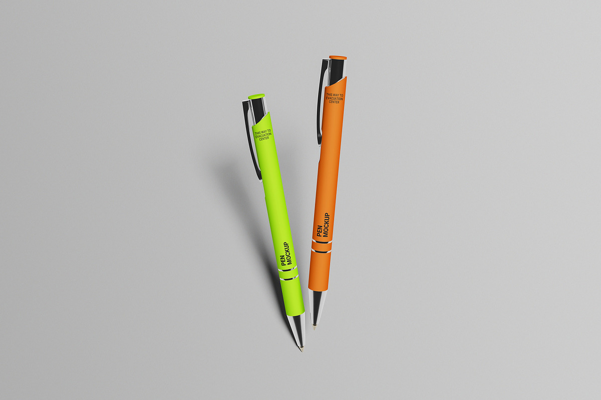 Pen Mockup, a Pens & Pencil Mockup by AKMAL STUDIO (Photo 4 of 5)