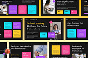 Online Learning Platform PowerPoint, a Presentation Template by Claymoon Lab (Thumbnail 2 of 7)