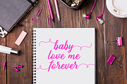 Lavanda, a Handwritten Font by supfonts (Thumbnail 4 of 7)