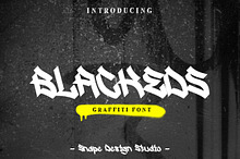 Blackeds - Graffiti Font