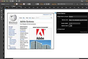 IFrame Adobe Muse Widget