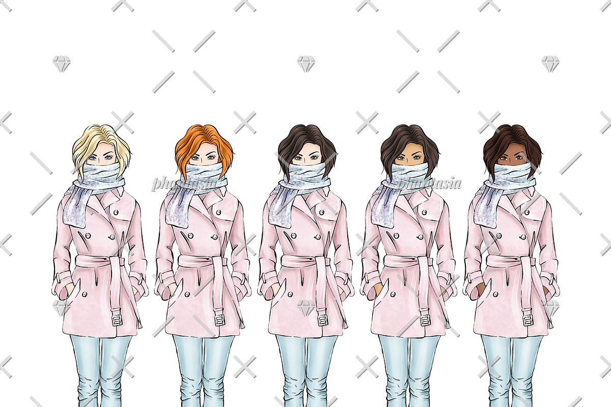 Winter Fairytale Cliparts, an Illustration by Phantasia Design (Photo 6 of 8)