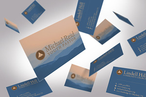 Church Business Card Photoshop