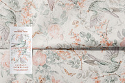 Pastel Floral Luxury Pattern, a Pattern Graphic by paper aesthetic (Thumbnail 8 of 9)