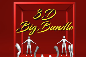 3D Big Bundle Procreate Tattoo