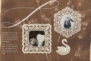Vintage Lace Frame Set, an Object Graphic by Layl Atelier (Thumbnail 3 of 10)