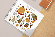 Fall Essentials Hand Drawn Clipart, a Food Illustration by Chloe's Illustrations (Thumbnail 2 of 5)