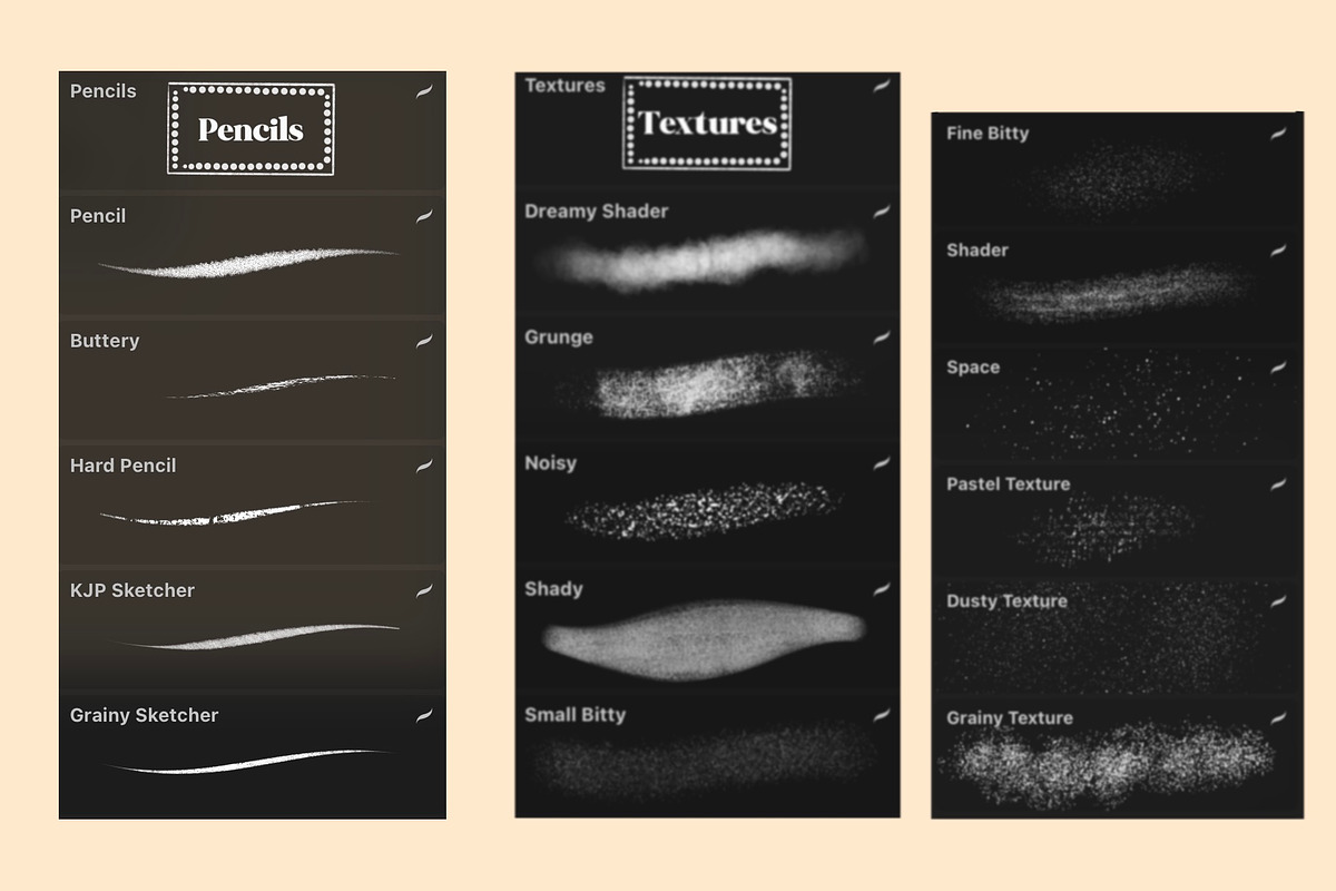 Liner Brushes For Procreate, a Brush Add-On by KJP Designs (Photo 9 of 14)