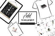 Spell Day Clipart Collection, an Illustration by VS Studio (Thumbnail 2 of 3)