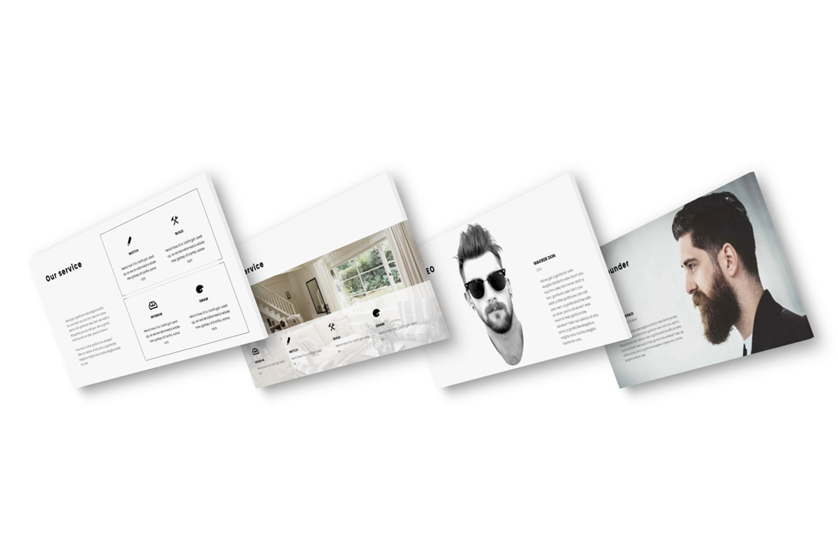 Kotak Interior Design Powerpoint, a Presentation Template by Giant Design