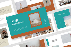Fuji : Innovative Biz Powerpoint, a Presentation Template by Punkl Camp