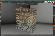 Molding Kitbash V1 - 128 Profile Set, an Architecture 3D Model by RoHo Productions (Thumbnail 13 of 28)