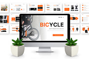 Bicycle - Sport Powerpoint, a Presentation Template by Deepslide Studio (Thumbnail 3 of 6)