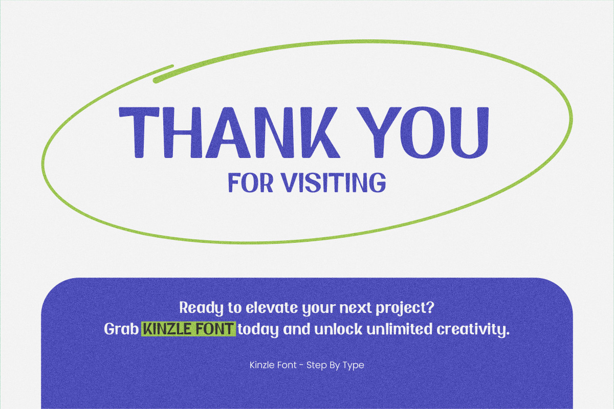 Kinzle - A Fun Display Font, a Sans Serif Font by Brand_Hero (Photo 10 of 10)
