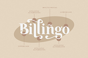 Hugio Modern Display Logo Serif, a Serif Font by RockboyStd (Thumbnail 8 of 12)