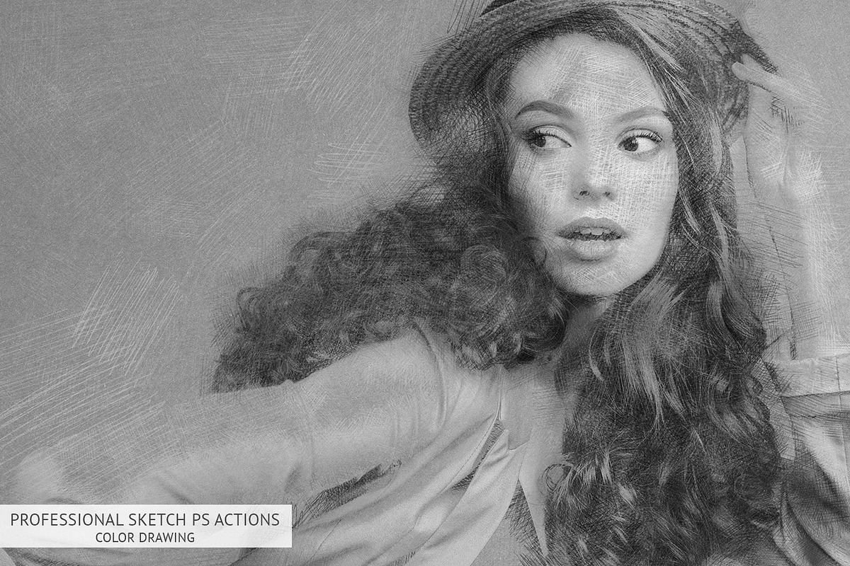 Professional Sketch Photoshop Action, an Action Add-On by FixThePhoto (Photo 24 of 37)