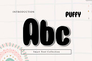 PUFFY, a Slab Serif Font by Wow Magic (Thumbnail 2 of 3)