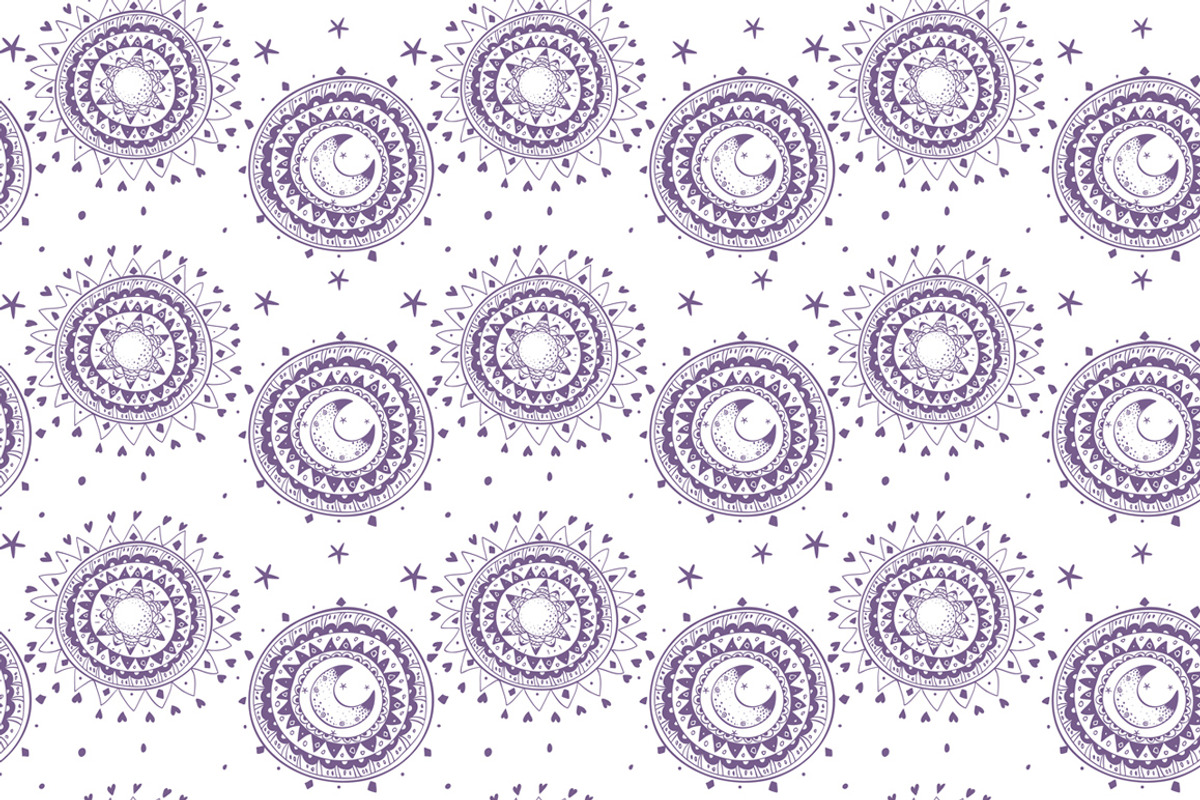 ethnic circles, a Pattern Graphic by JulianArt (Photo 4 of 4)