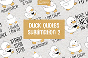 Cute Duck Funny Witty Quotes Meme 2, a Stationery Template by creationsbyapuruh (Thumbnail 1 of 7)