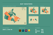 Canada Vector Map, a Graphic by Ben Buysse (Thumbnail 4 of 4)