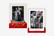 Merry Christmas Family Card - CD068, a Card Template by Salsal Design (Thumbnail 1 of 3)
