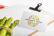 Organic Food Logo, a Branding & Logo Template by IKarGraphics (Thumbnail 2 of 3)