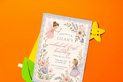 Fairy First Birthday Invitation, an Invitation Template by heynomi (Thumbnail 11 of 18)